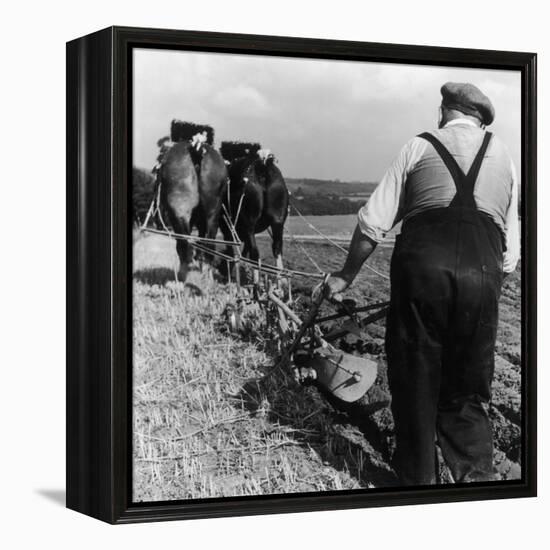 Ploughing Contest 1950s-Henry Grant-Framed Premier Image Canvas