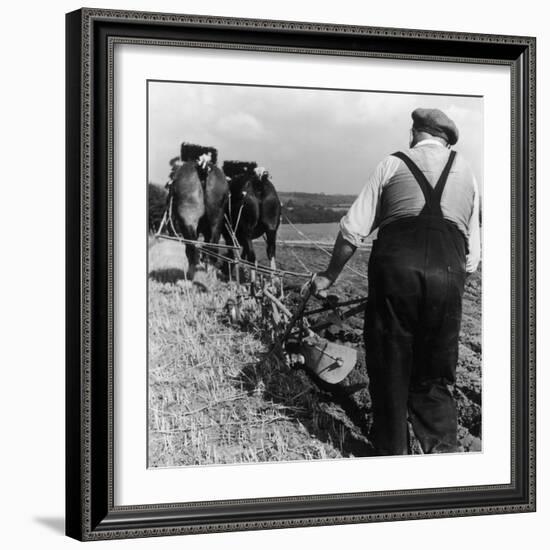 Ploughing Contest 1950s-Henry Grant-Framed Photographic Print