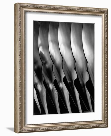 Plowshare Blades Made at Oliver Forges-Margaret Bourke-White-Framed Photographic Print