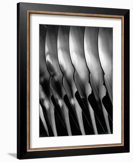 Plowshare Blades Made at Oliver Forges-Margaret Bourke-White-Framed Photographic Print