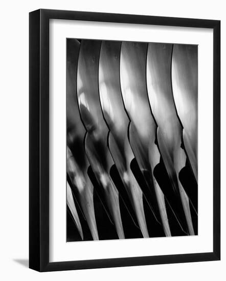 Plowshare Blades Made at Oliver Forges-Margaret Bourke-White-Framed Premium Photographic Print