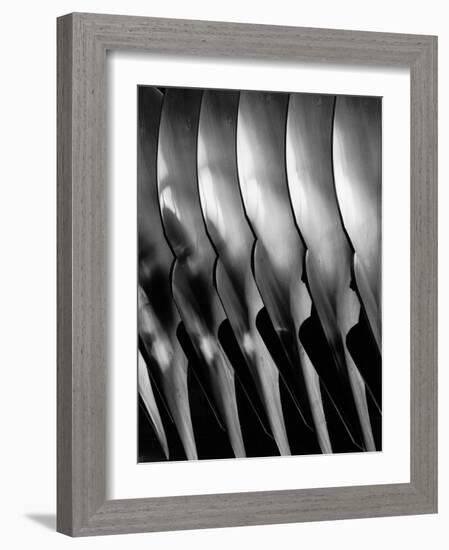 Plowshare Blades Made at Oliver Forges-Margaret Bourke-White-Framed Photographic Print