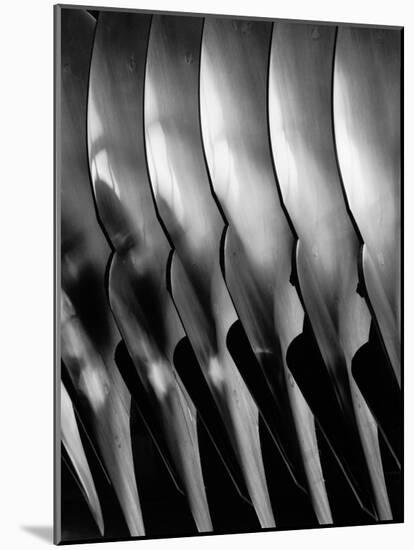 Plowshare Blades Made at Oliver Forges-Margaret Bourke-White-Mounted Photographic Print