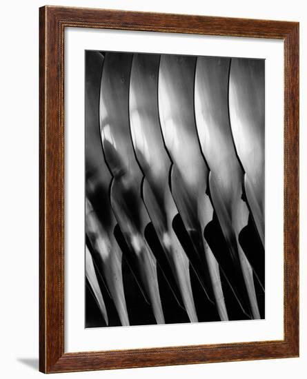 Plowshare Blades Made at Oliver Forges-Margaret Bourke-White-Framed Photographic Print