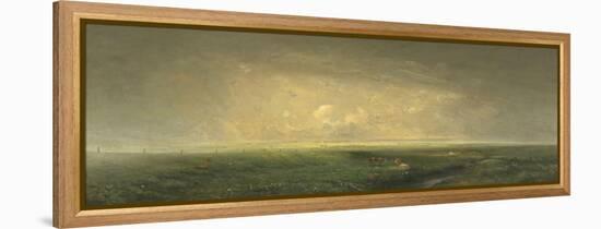 Pluie et soleil-Antoine Chintreuil-Framed Premier Image Canvas