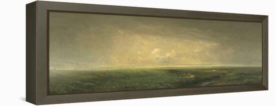 Pluie et soleil-Antoine Chintreuil-Framed Premier Image Canvas