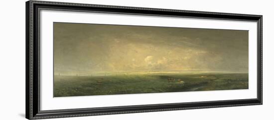 Pluie et soleil-Antoine Chintreuil-Framed Giclee Print