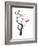 Plum Blossom Branch I-Nan Rae-Framed Premium Giclee Print