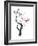 Plum Blossom Branch I-Nan Rae-Framed Art Print