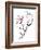 Plum Blossom Branch II-Nan Rae-Framed Art Print