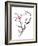 Plum Blossom Branch II-Nan Rae-Framed Art Print