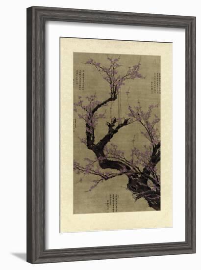 Plum Blossom Tree-Vision Studio-Framed Art Print