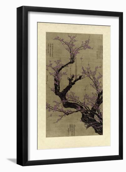 Plum Blossom Tree-Vision Studio-Framed Art Print