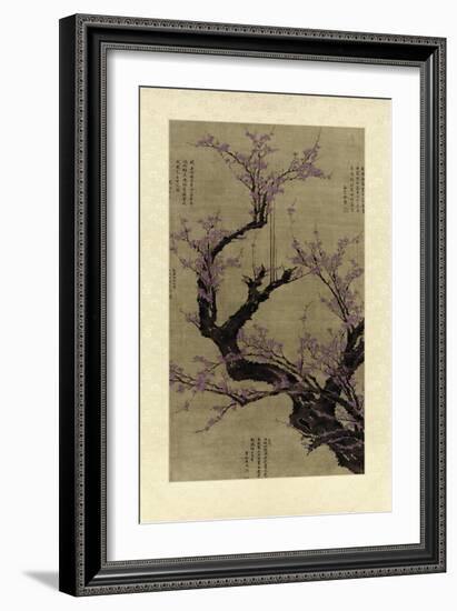 Plum Blossom Tree-Vision Studio-Framed Art Print