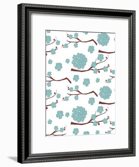 Plum Blossom-Rachel Gresham-Framed Giclee Print