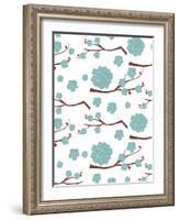 Plum Blossom-Rachel Gresham-Framed Giclee Print