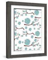 Plum Blossom-Rachel Gresham-Framed Giclee Print