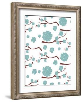 Plum Blossom-Rachel Gresham-Framed Giclee Print