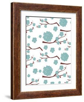 Plum Blossom-Rachel Gresham-Framed Giclee Print