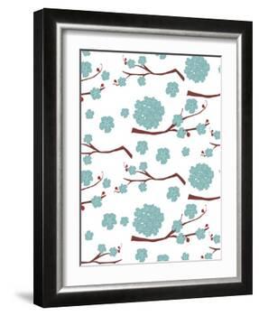 Plum Blossom-Rachel Gresham-Framed Giclee Print