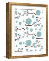 Plum Blossom-Rachel Gresham-Framed Giclee Print