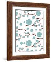 Plum Blossom-Rachel Gresham-Framed Giclee Print