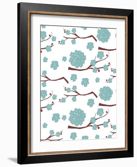 Plum Blossom-Rachel Gresham-Framed Giclee Print