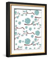 Plum Blossom-Rachel Gresham-Framed Giclee Print