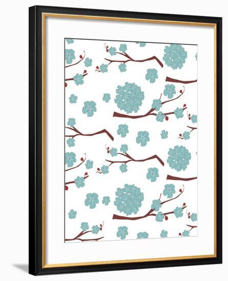 Plum Blossom-Rachel Gresham-Framed Giclee Print