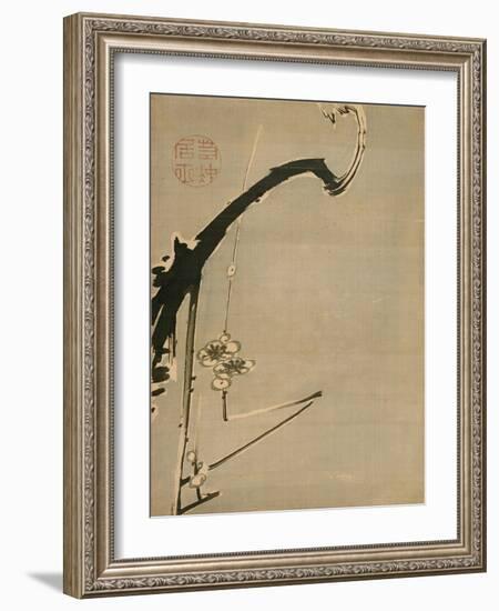 Plum Blossoms, 18th Century-Ito Jakuchu-Framed Giclee Print