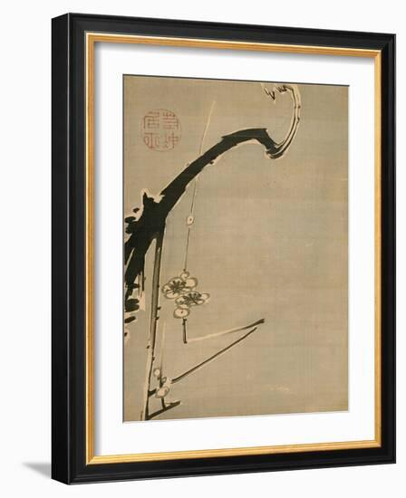 Plum Blossoms, 18th Century-Ito Jakuchu-Framed Giclee Print