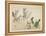 Plum Blossoms, C. 1877-Shibata Zeshin-Framed Premier Image Canvas