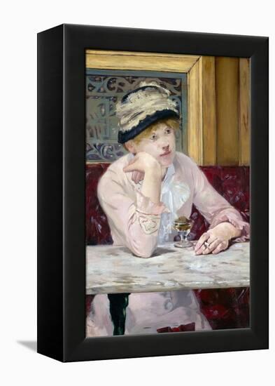 Plum Brandy by ‰Douard Manet-Édouard Manet-Framed Premier Image Canvas