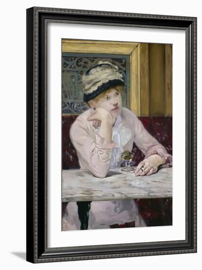 Plum Brandy, C. 1877-Edouard Manet-Framed Giclee Print