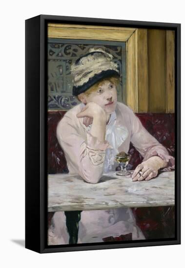 Plum Brandy, C. 1877-Edouard Manet-Framed Premier Image Canvas