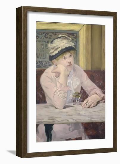 Plum Brandy (La Prune), C. 1877-Edouard Manet-Framed Giclee Print