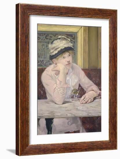 Plum Brandy (La Prune), C. 1877-Edouard Manet-Framed Giclee Print