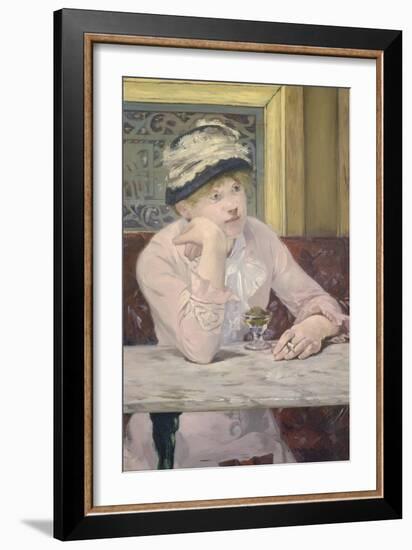 Plum Brandy (La Prune), C. 1877-Edouard Manet-Framed Giclee Print