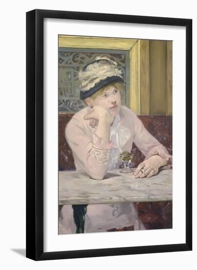 Plum Brandy (La Prune), C. 1877-Edouard Manet-Framed Giclee Print