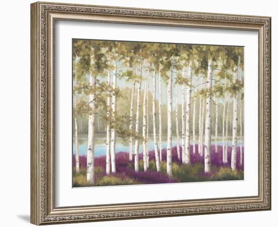 Plum Forest Floor-Jill Schultz McGannon-Framed Art Print