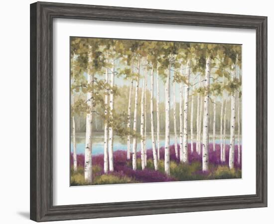 Plum Forest Floor-Jill Schultz McGannon-Framed Art Print