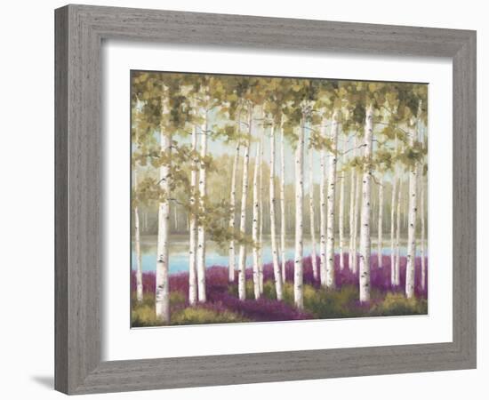 Plum Forest Floor-Jill Schultz McGannon-Framed Art Print