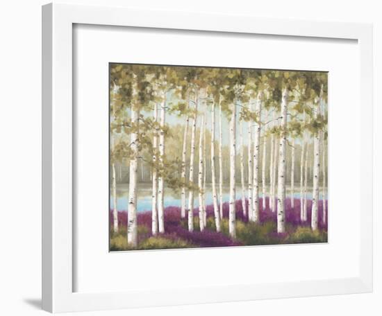 Plum Forest Floor-Jill Schultz McGannon-Framed Art Print