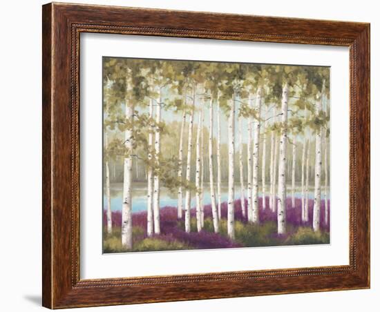 Plum Forest Floor-Jill Schultz McGannon-Framed Art Print