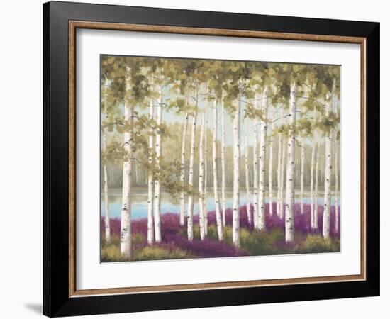 Plum Forest Floor-Jill Schultz McGannon-Framed Art Print