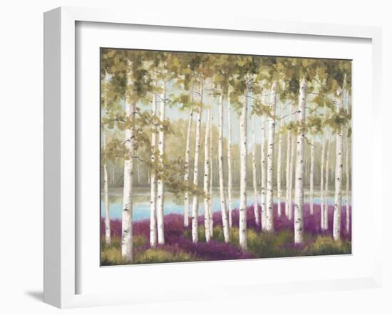 Plum Forest Floor-Jill Schultz McGannon-Framed Art Print