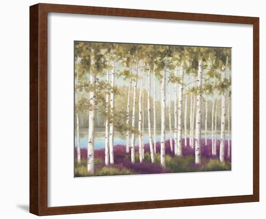 Plum Forest Floor-Jill Schultz McGannon-Framed Art Print