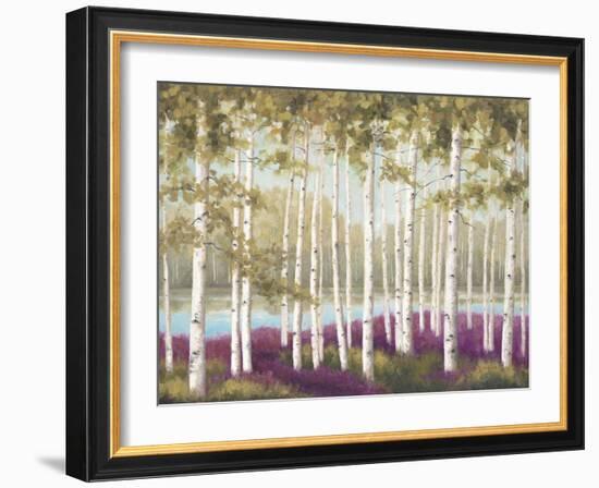 Plum Forest Floor-Jill Schultz McGannon-Framed Art Print