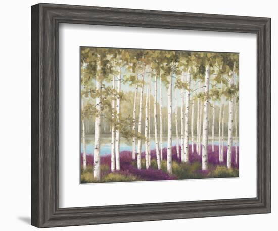 Plum Forest Floor-Jill Schultz McGannon-Framed Art Print