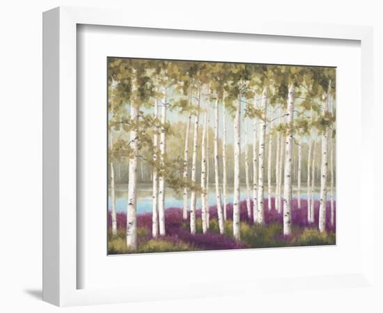 Plum Forest Floor-Jill Schultz McGannon-Framed Art Print